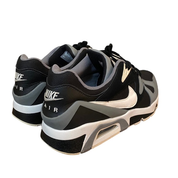 Nike Air Structure Triax 91 Shoes Black Smoke Grey White DB1549-001 Mens Size 11 - Picture 2 of 3